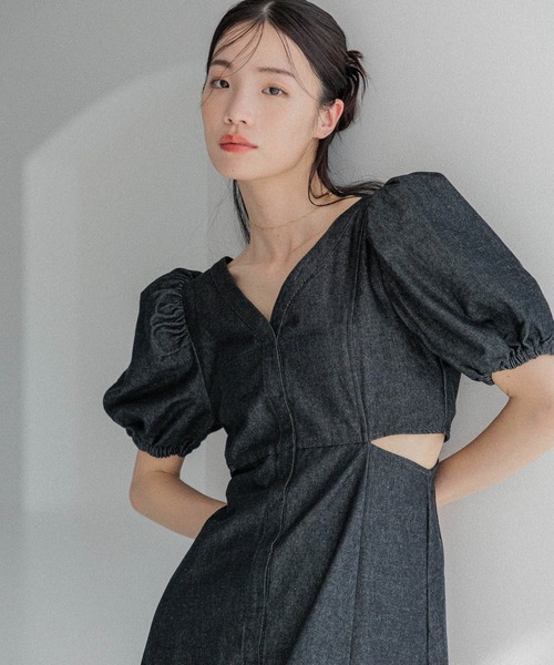 セール】アソートカットアウトワンピース 452500（ワンピース