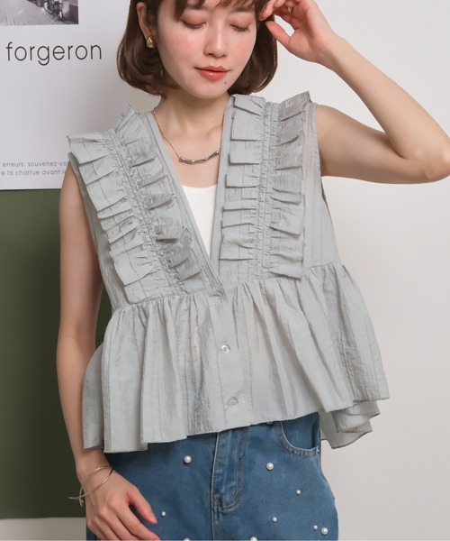 フリルベスト Palm Riche│Eimee Law & LHELBIE 公式オンラインストア