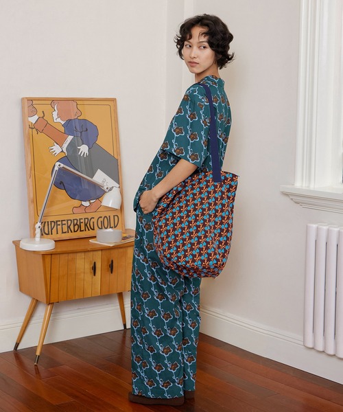 HOME Colorful Geometric Knit Bag / カラフルニットバッグ