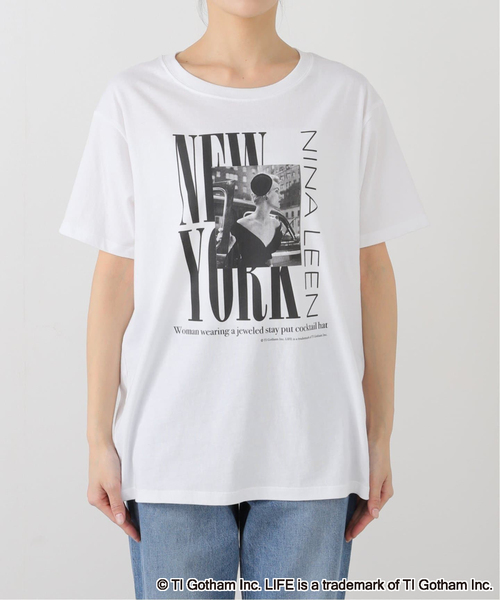 La TOTALITE（ラトータリテ）の「【洗える】GOOD ROCK SPEED/グッドロックスピード LIFE ロゴ*フォト Tシャツ（Tシャツ/カットソー・レディース・ホワイト・FREE）」の10枚目の写真
