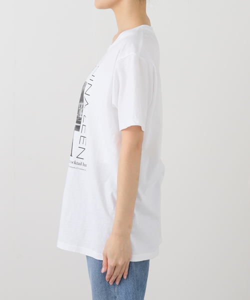 La TOTALITE（ラトータリテ）の「【洗える】GOOD ROCK SPEED/グッドロックスピード LIFE ロゴ*フォト Tシャツ（Tシャツ/カットソー・レディース・ホワイト・FREE）」の2枚目の写真