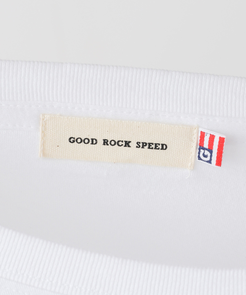La TOTALITE（ラトータリテ）の「【洗える】GOOD ROCK SPEED/グッドロックスピード LIFE ロゴ*フォト Tシャツ（Tシャツ/カットソー・レディース・ホワイト・FREE）」の6枚目の写真