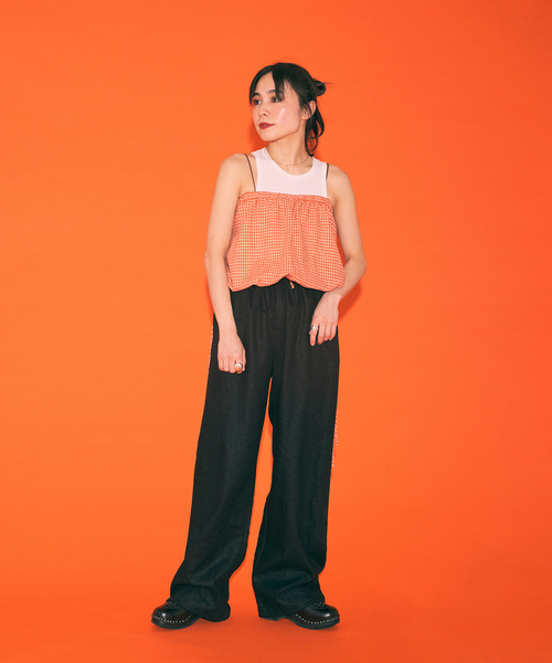 セール】[THE MOOD]リネンパンツ（スラックス）｜CITYSHOP