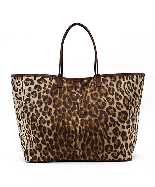 HEAD PORTER（ヘッドポーター）の「LEOPARD/TOTE BAG (L)（トートバッグ・メンズ・レオパード・FREE）」の3枚目の写真