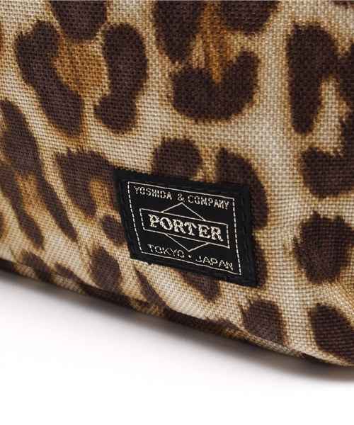 HEAD PORTER（ヘッドポーター）の「LEOPARD/TOTE BAG (L)（トートバッグ・メンズ・レオパード・FREE）」の5枚目の写真