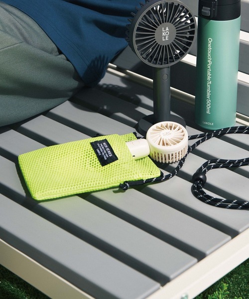 LAKOLE(ラコレ)の「メッシュミニショルダーバッグ / 284115(ショルダーバッグ・レディース・ブラック/グレー/ホワイト/イエロー・FREE)」の3枚目の写真