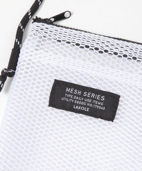 LAKOLE(ラコレ)の「メッシュミニショルダーバッグ / 284115(ショルダーバッグ・レディース・ブラック/グレー/ホワイト/イエロー・FREE)」の7枚目の写真