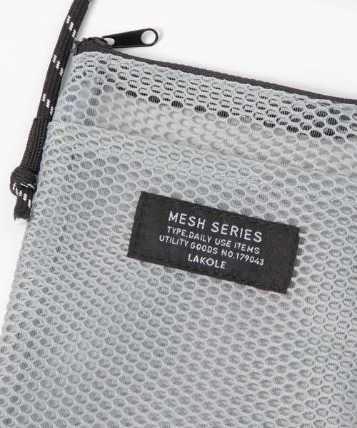LAKOLE(ラコレ)の「メッシュミニショルダーバッグ / 284115(ショルダーバッグ・レディース・ブラック/グレー/ホワイト/イエロー・FREE)」の8枚目の写真