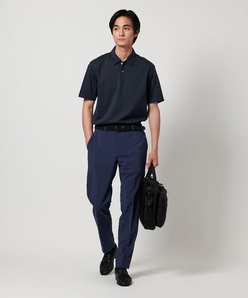 UNITED ARROWS ポロシャツ ポンチ UA COZY -抗菌防臭・接触冷感
