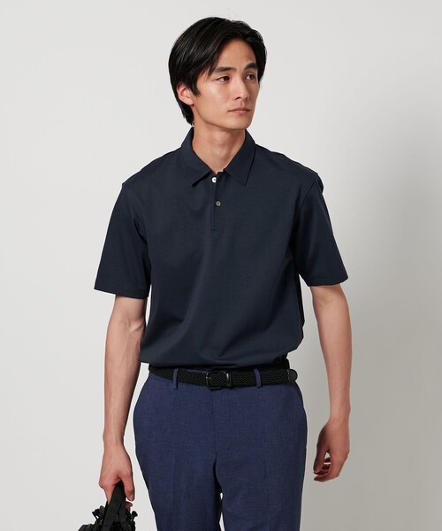 【12月スーパーSALE 15%OFF】 ポロシャツ ポンチ UA -抗菌防臭・接触冷感-（ポロシャツ COZY トップス