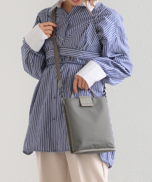 W&.Day/Night(ダブルアンド デイナイト)の「スック ミニショルダーバッグ 15181(ショルダーバッグ・レディース・ダークグレー/ブラック/グレー・FREE)」の1枚目の写真