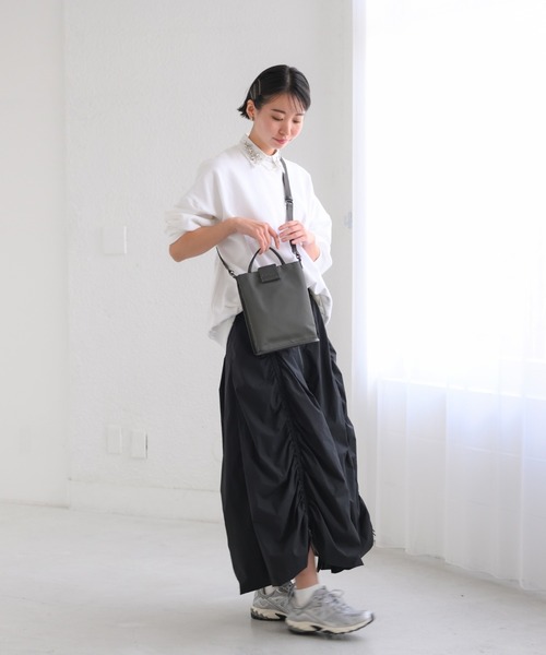 W&.Day/Night(ダブルアンド デイナイト)の「スック ミニショルダーバッグ 15181(ショルダーバッグ・レディース・ダークグレー/ブラック/グレー・FREE)」の11枚目の写真