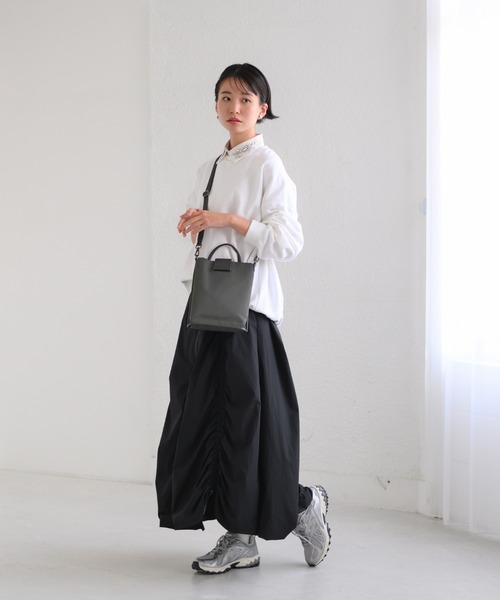W&.Day/Night(ダブルアンド デイナイト)の「スック ミニショルダーバッグ 15181(ショルダーバッグ・レディース・ダークグレー/ブラック/グレー・FREE)」の12枚目の写真