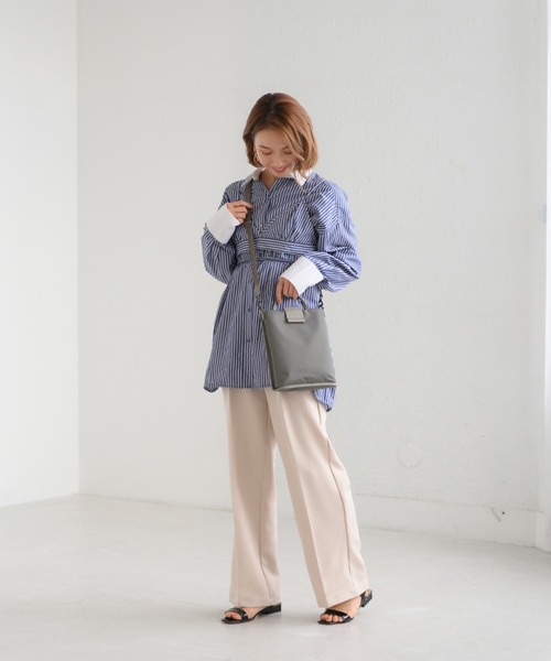 W&.Day/Night(ダブルアンド デイナイト)の「スック ミニショルダーバッグ 15181(ショルダーバッグ・レディース・ダークグレー/ブラック/グレー・FREE)」の14枚目の写真