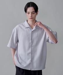 BROWNY/ドライポリオープンカラーシャツ