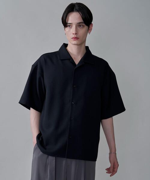 BROWNY（ブラウニー）の「BROWNY/ドライポリオープンカラーシャツ（シャツ/ブラウス・メンズ・サックスブルー/ブラック/ホワイト/ライトグレー/ブラウン/ホワイト系その他/ブラック系その他・LARGE/SMALL/MEDIUM）」の21枚目の写真