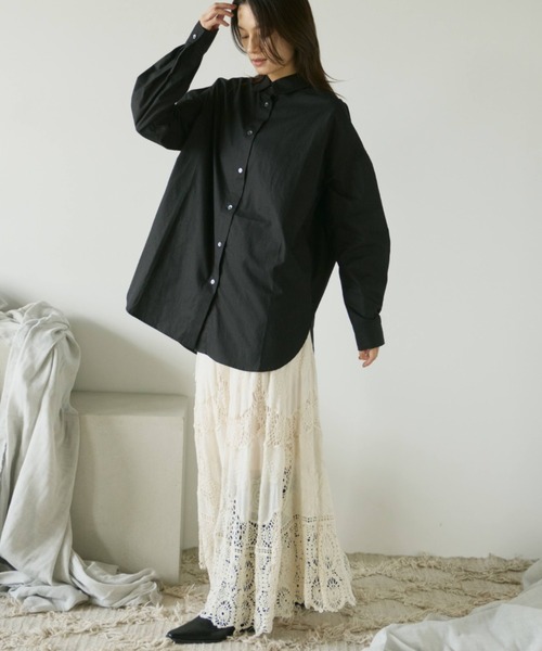 Libra Cue(リブラ キュー)の「かぎ編みレーススカート(スカート・レディース・アイボリー・FREE)」の5枚目の写真