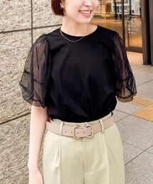 NOLLEY’S | バルーンスリーブプルオーバーカットソー(Tシャツ/カットソー)