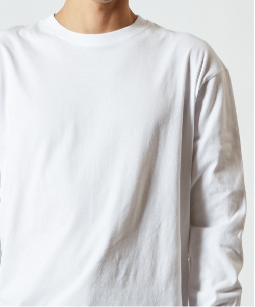 PATRIOT TAXI SELECT（パトリオットタクシーセレクト）の「【United Athle】スタンダードシンプルロングスリーブ Tシャツ（Tシャツ/カットソー・メンズ・ピンク/ミックスグレー/ライム/ブラック/スモーキーグリーン系/ホワイト・SMALL/MEDIUM/LARGE/X-LARGE/X-SMALL）」の14枚目の写真