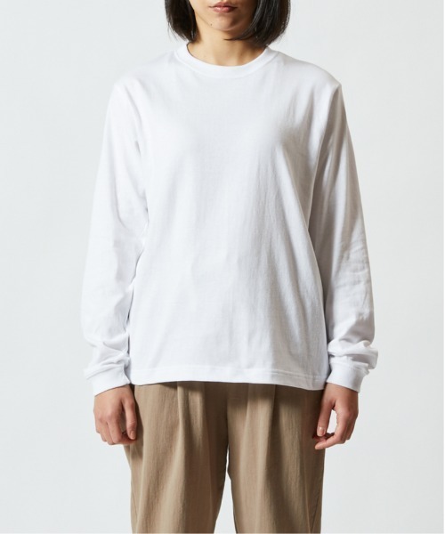 PATRIOT TAXI SELECT（パトリオットタクシーセレクト）の「【United Athle】スタンダードシンプルロングスリーブ Tシャツ（Tシャツ/カットソー・メンズ・ピンク/ミックスグレー/ライム/ブラック/スモーキーグリーン系/ホワイト・SMALL/MEDIUM/LARGE/X-LARGE/X-SMALL）」の17枚目の写真