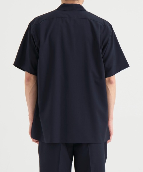 トップス MARKAWARE MARKAWARE/マーカウェア】ITALIAN OPEN COLLAR S/S SHIRT（T