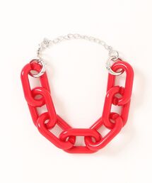 ankoROCK（アンコロック）の「an meets zakka 【COMONONOSA(コモノノサ) 】OMOCHA CHAIN(オモチャチェーン) ブレスレット - スーパーファット -（ブレスレット・メンズ・レッド系）」