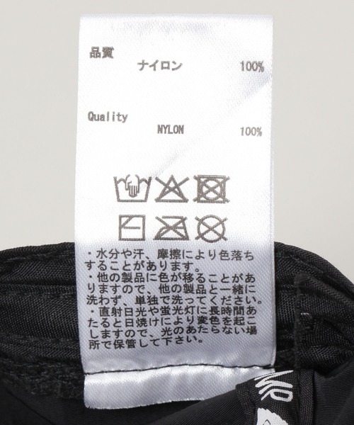 POLeR（ポーラー）の「【POLeR/ポーラー】FURRY FONT/5パネルナイロンジェットキャップ（キャップ・メンズ・ブラック・FREE）」の3枚目の写真