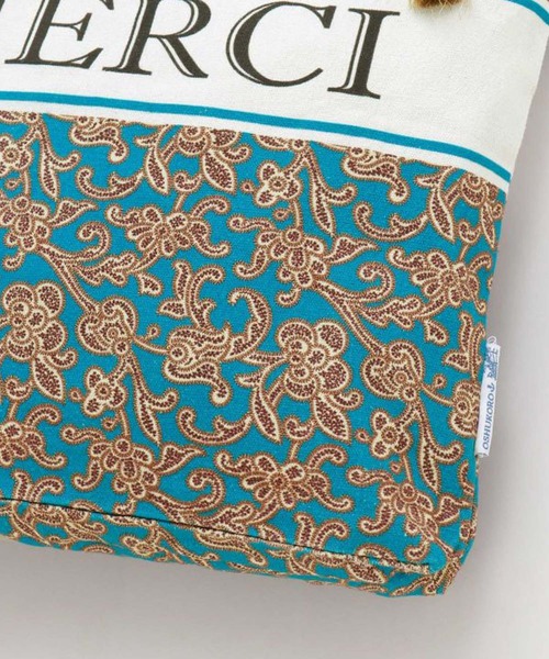 GLOBAL FORME CONCRETE（グローバルフォルムコンクリート）の「MERCIロゴ プロバ トートバッグ（トートバッグ・レディース・グリーン/ベージュ/ミント/ネイビー・FREE）」の6枚目の写真