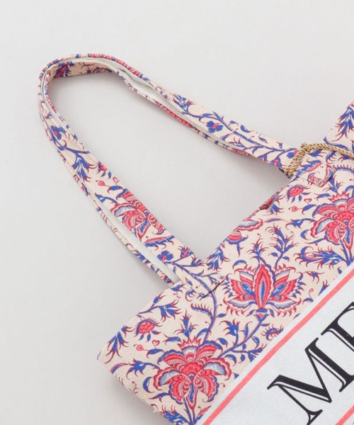 GLOBAL FORME CONCRETE（グローバルフォルムコンクリート）の「MERCIロゴ プロバ トートバッグ（トートバッグ・レディース・グリーン/ベージュ/ミント/ネイビー・FREE）」の10枚目の写真