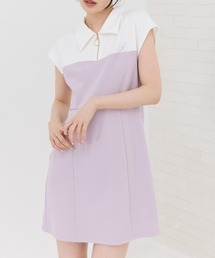 REDYAZEL（レディアゼル）の「バイカラーポロミニワンピース（ワンピース）」