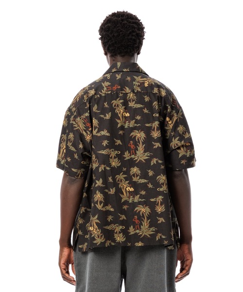 Sandinista（サンディニスタ）の「Open Collar S/S Shirt / 開襟柄シャツ（シャツ/ブラウス・メンズ・ブラック/オフホワイト・SMALL/MEDIUM/LARGE）」の8枚目の写真