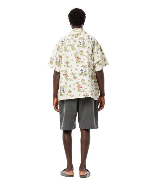 Sandinista（サンディニスタ）の「Open Collar S/S Shirt / 開襟柄シャツ（シャツ/ブラウス・メンズ・ブラック/オフホワイト・SMALL/MEDIUM/LARGE）」の14枚目の写真