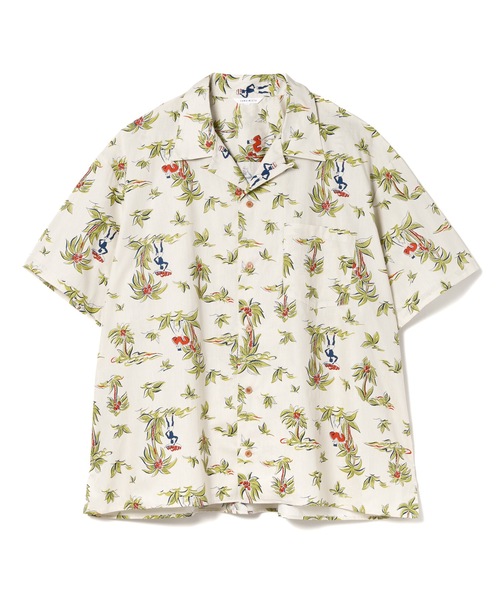 Sandinista（サンディニスタ）の「Open Collar S/S Shirt / 開襟柄シャツ（シャツ/ブラウス・メンズ・ブラック/オフホワイト・SMALL/MEDIUM/LARGE）」の15枚目の写真