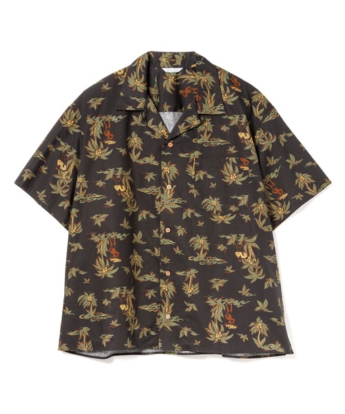 Sandinista（サンディニスタ）の「Open Collar S/S Shirt / 開襟柄シャツ（シャツ/ブラウス・メンズ・ブラック/オフホワイト・SMALL/MEDIUM/LARGE）」の16枚目の写真