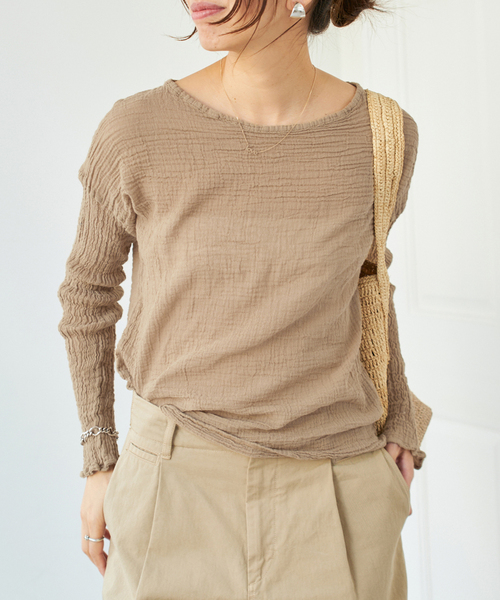 セール】LES ATELIERS FRANCAIS DE CONFECTION ロングスリーブトップス