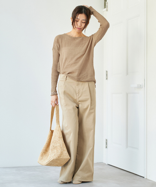 セール】LES ATELIERS FRANCAIS DE CONFECTION ロングスリーブトップス