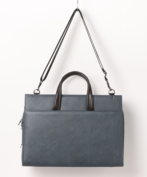 SONNE（ゾンネ）の「【SONNE /ゾンネ】2層式ビジネスバッグ（ビジネスバッグ・メンズ・ブラック/ネイビー・FREE）」の3枚目の写真