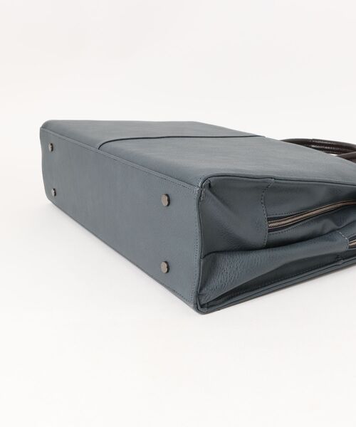 SONNE（ゾンネ）の「【SONNE /ゾンネ】2層式ビジネスバッグ（ビジネスバッグ・メンズ・ブラック/ネイビー・FREE）」の4枚目の写真