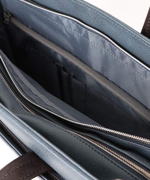SONNE（ゾンネ）の「【SONNE /ゾンネ】2層式ビジネスバッグ（ビジネスバッグ・メンズ・ブラック/ネイビー・FREE）」の6枚目の写真