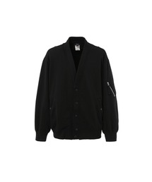 COMME des GARCONS HOMME(R f M\EI)MILITALLY SWEAT CARDIGAN(J[fBK/{)