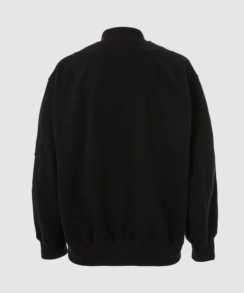 COMME des GARCONS HOMME(コム デ ギャルソン・オム)の「MILITARY SWEAT CARDIGAN(カーディガン/ボレロ・メンズ・ブラック・L/M/S)」の2枚目の写真