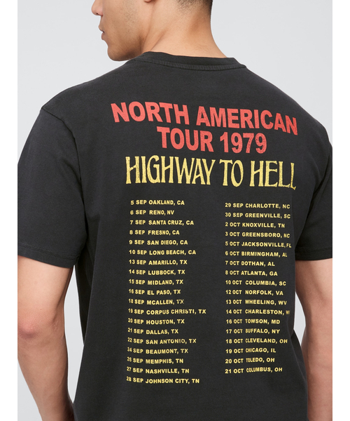 セール】○AC/DC 1979 ツアー リラックス グラフィックTシャツ/ ACDC