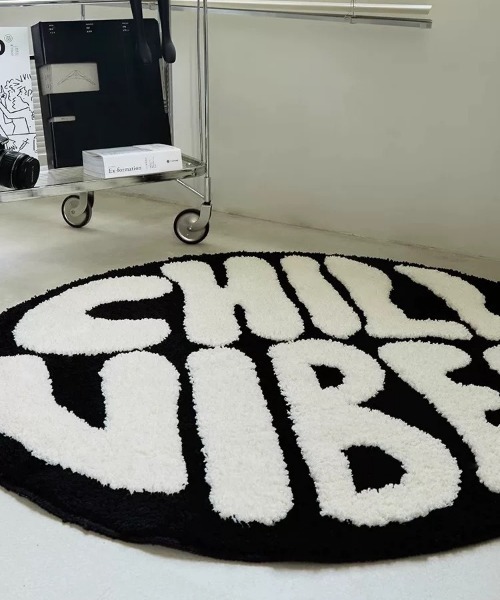 MGV(エムジーヴィー)の「CHILLVIBES ラグ(ラグ/マット・メンズ・ブラック/ホワイト・FREE)」の4枚目の写真