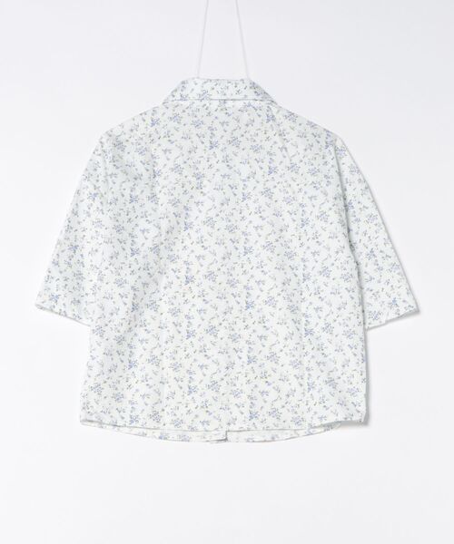 urge:(アージコロン )の「【URGE:】小花柄 半袖 シャツ ブラウス(シャツ/ブラウス・レディース・ブルー/レッド・X-LARGE/LARGE/MEDIUM/SMALL)」の3枚目の写真