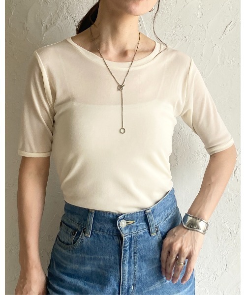 ☆美品　シーマリー cccmalie 半袖プリーツトップス☆ cccmalie シーマリー 半袖プリーツトップス 38