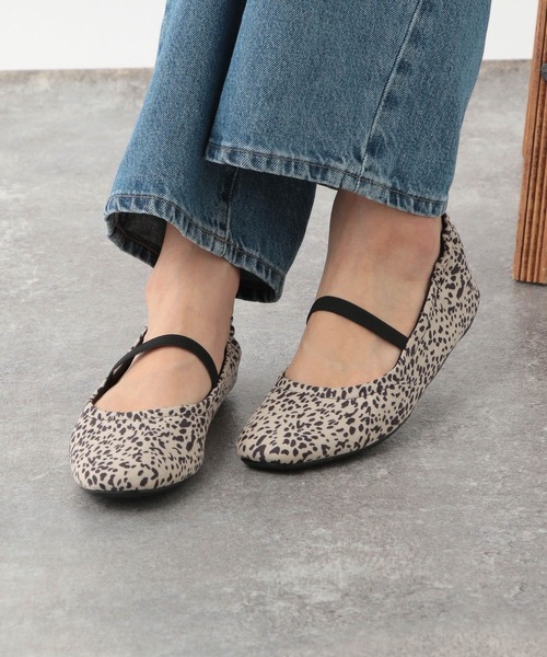 FOUND GOOD（ファウンドグッド）の「オリタタメルバレエシューズ（バレエシューズ・レディース・ベージュ/ブラック/グレー系・XL/S/M/L）」の2枚目の写真