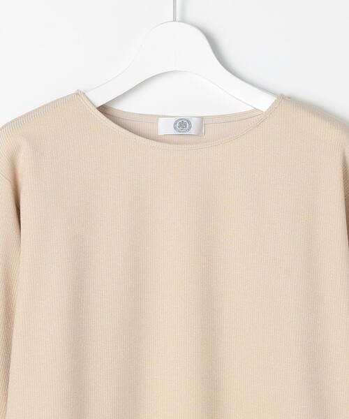 J.PRESS(ジェイプレス)の「ラメ針抜き カットソー(Tシャツ/カットソー・レディース・ネイビー系/ライトグレー系/ベージュ系・T15/T13)」の16枚目の写真