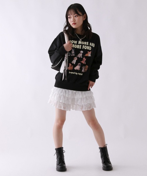 repipi armario(レピピ アルマリオ)の「アソートフリルショートパンツ(その他パンツ・キッズ・ホワイト/ブラック/ブラウン系その他/ブラウン系その他2・MEDIUM/LARGE)」の6枚目の写真