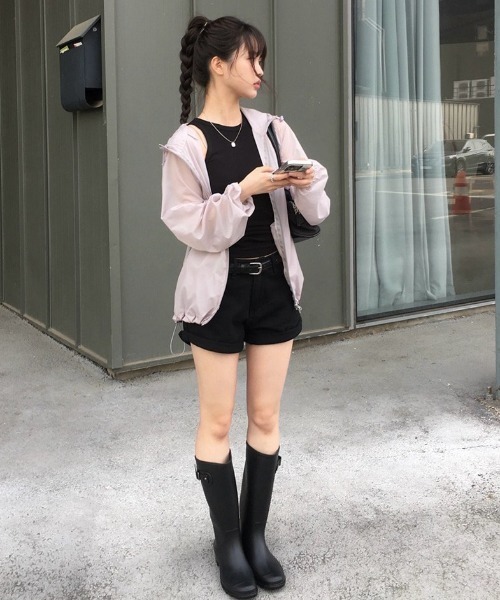 【関税込み】ANDREADAMO ショートパンツ ハイウエストスリットショートパンツ｜ACLENT（アクレント）