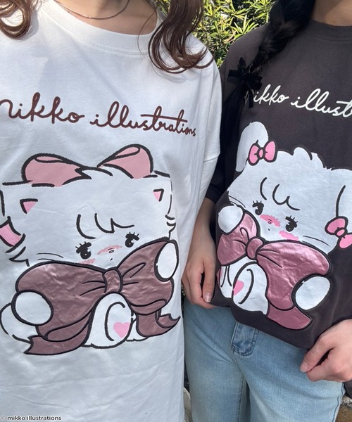 mikko 専用ページ セール】『mikko illustrations』コラボ ビッグTシャツ（Tシャツ